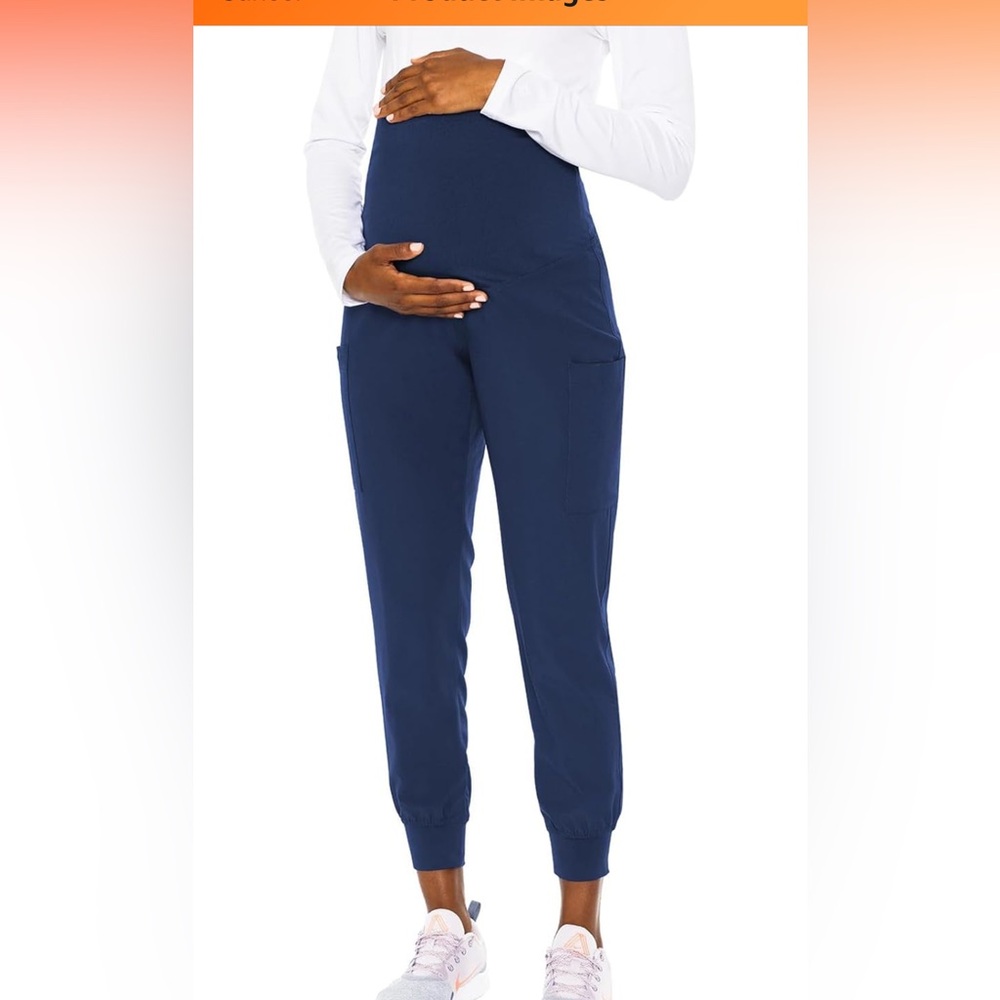 Med Couture Maternity Jogger Scrub Pants ( 2 pairs)